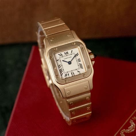 cartier 100 santos galbee|santos cartier galbee for sale.